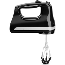 KitchenAid Hand mixer - 6 positions - onyx black - 5KHM6118EOB