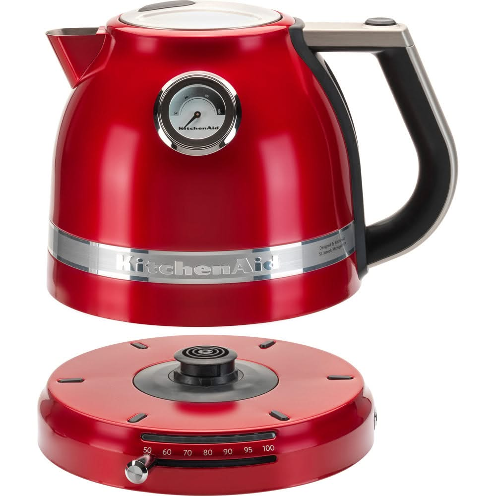 KitchenAid Kettle Artisan - temperature control - apple red - 1.5 liters - 5KEK1522ECA