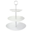 Cookinglife Etagere / Serving Tower Food for Fun - Porcelain - ø 16, 21 & 26 cm - 3-Layer