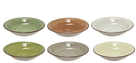 Studio Tavola Deep Plates / Pasta Bowls Deep Forest ø 21 cm - 6 pieces