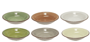 Studio Tavola Deep Plates / Pasta Bowls Deep Forest ø 21 cm - 6 pieces