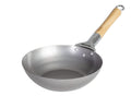 Cookinglife Wok pan Voccelli - Sheet steel - ø 25 cm - without non-stick coating