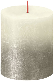 Bolsius Blunt candle Sunset Soft Pearl - 8 cm / ø 7 cm