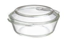 Sareva Oven dish with lid - Heat resistant glass - ø 21.5 cm / 2 liters