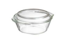 Sareva Oven dish with lid- Heat resistant glass - ø 16.5 cm / 1 liter