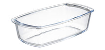 Sareva Bread pan - Heat resistant glass - 27 x 14 x 7 cm / 1.5 liters