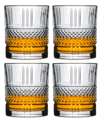 Cookinglife Whiskey Glasses / Cocktail Glasses / Water Glasses Monea - 230 ml - 4 pieces