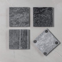 Jay Hill Coasters Marble - Gray - 10 x 10 cm - 4 Pieces