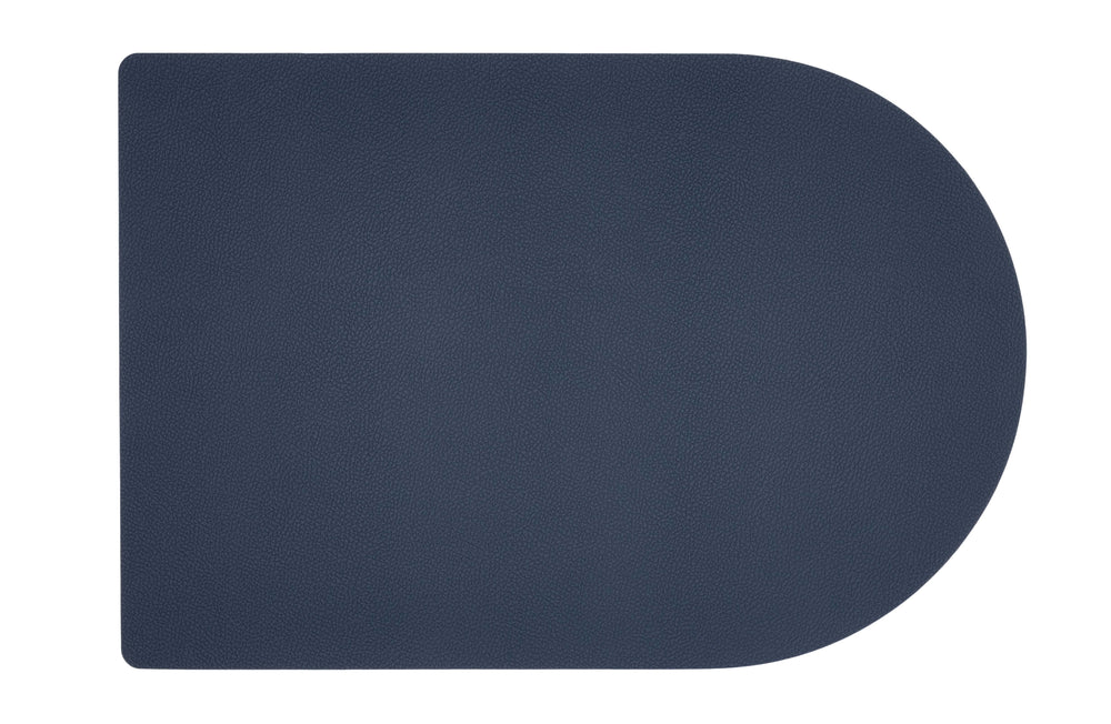 Jay Hill Placemat - Vegan leather - Gray / Blue - Bread - double sided - 44 x 30 cm