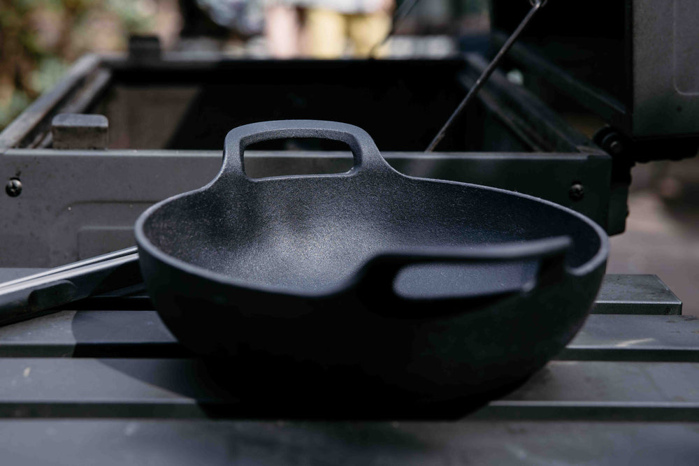 Blackwell Balti Dish - Cast Iron - Black - ø 25 cm / 2.7 liters