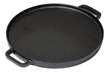 Blackwell Grill plate BBQ Cast Iron Black ø 30 cm - Without non-stick coating 2-Sided