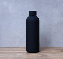 Sareva Thermos Flask / Thermos cup / Water bottle - Black - 500 ml