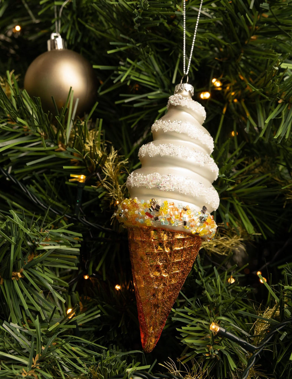 Nordic Light Christmas Ball Soft Ice Cream 17 cm