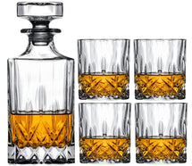 Cookinglife Whiskey Set (decanter & whiskey glasses) Moray - 5 piece set