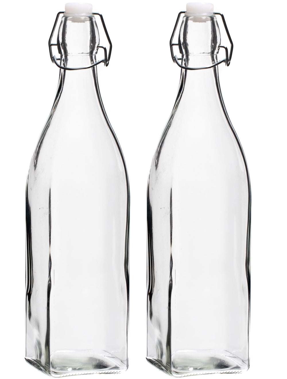 Cookinglife Shackle Bottles Square - 1 Liter - 2 Pieces