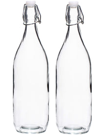 Cookinglife Corkscrew Bottles Round - 1 Liter - 2 Pieces