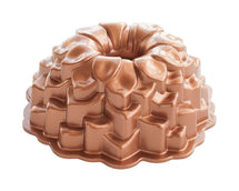 Nordic Ware Turban / bake form - Blossom Bundt Copper - cast aluminum - 26 cm / 2.4 liter