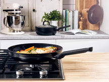 BK Frying pan set Easy Induction Aluminum - ø 24 and 28 cm -. Ceramic non-stick coating