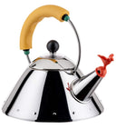 Alessi Whistling kettle - 9093/1 Y - Yellow - 1 liter - by Micheal Graves