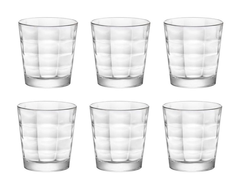 Bormioli Rocco Glass Cube - 240 ml - 6 pieces