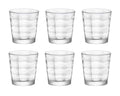 Bormioli Rocco Glass Cube - 240 ml - 6 pieces