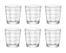 Bormioli Rocco Glass Cube - 240 ml - 6 pieces