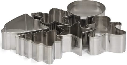 Patisse Stainless steel cutters 6-Piece