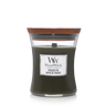 Woodwick Scented Candle Medium Frasier Fir - 11 cm / ø 10 cm - Scented Candle in Glass - Wooden Wick