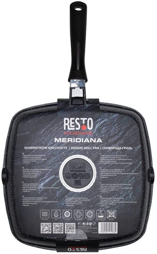 Resto Kitchenware Grill pan Meridiana - 28 x 28 cm - standard non-stick coating