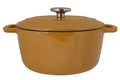 Cosy & Trendy Casserole Fontestic Cast Iron Amber Gold Ø 20 cm / 2.7 Liter - Enamelled