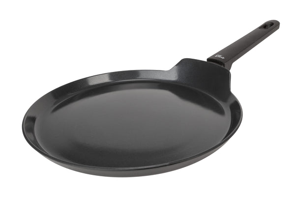 Cookinglife Pancake Pan Black Cera Black - ø 24 cm - ceramic non-stick coating - PFAS-free