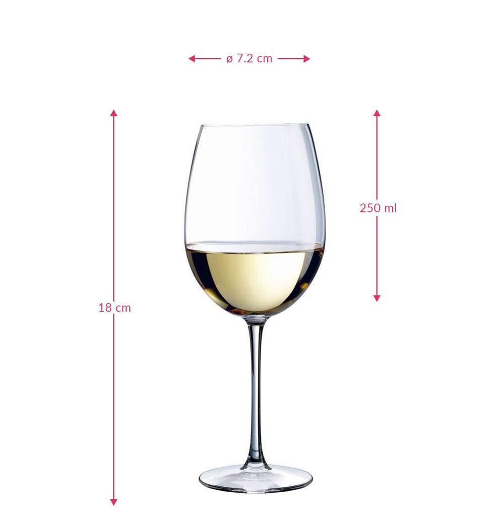 Chef & Sommelier White Wine Glasses Cabernet - 250 ml - 6 pieces