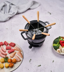 Cosy & Trendy Fondue set Fontestic Cast Iron Black - Ø 18 cm