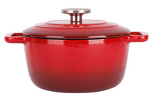 Cosy & Trendy Casserole Fontestic Cast Iron Traditional Red Ø 20 cm / 2.7 Liter - Enamelled