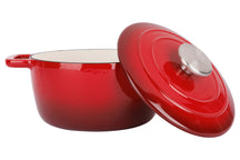 Cosy & Trendy Casserole Fontestic Cast Iron Traditional Red Ø 20 cm / 2.7 Liter - Enamelled