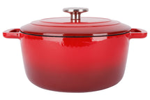 Cosy & Trendy Casserole Fontestic Cast Iron Traditional Red Ø 24 cm / 4.6 Liter - Enamelled