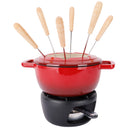 Cosy & Trendy Fondue set Fontestic Cast Iron Traditional Red - Ø 18 cm