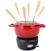 Cosy & Trendy Fondue set Fontestic Cast Iron Traditional Red - Ø 18 cm