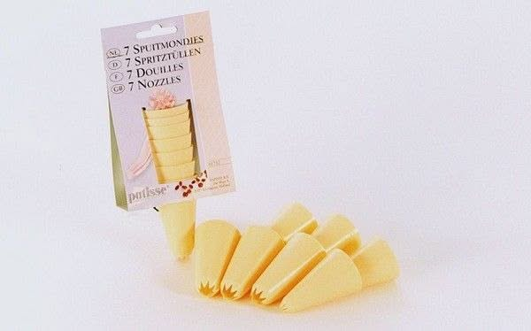 Patisse Nozzle Plastic - 7 Pieces