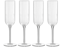 Luigi Bormioli Champagne Glasses - Flutes - Bach - 210 ml - 4 Pieces