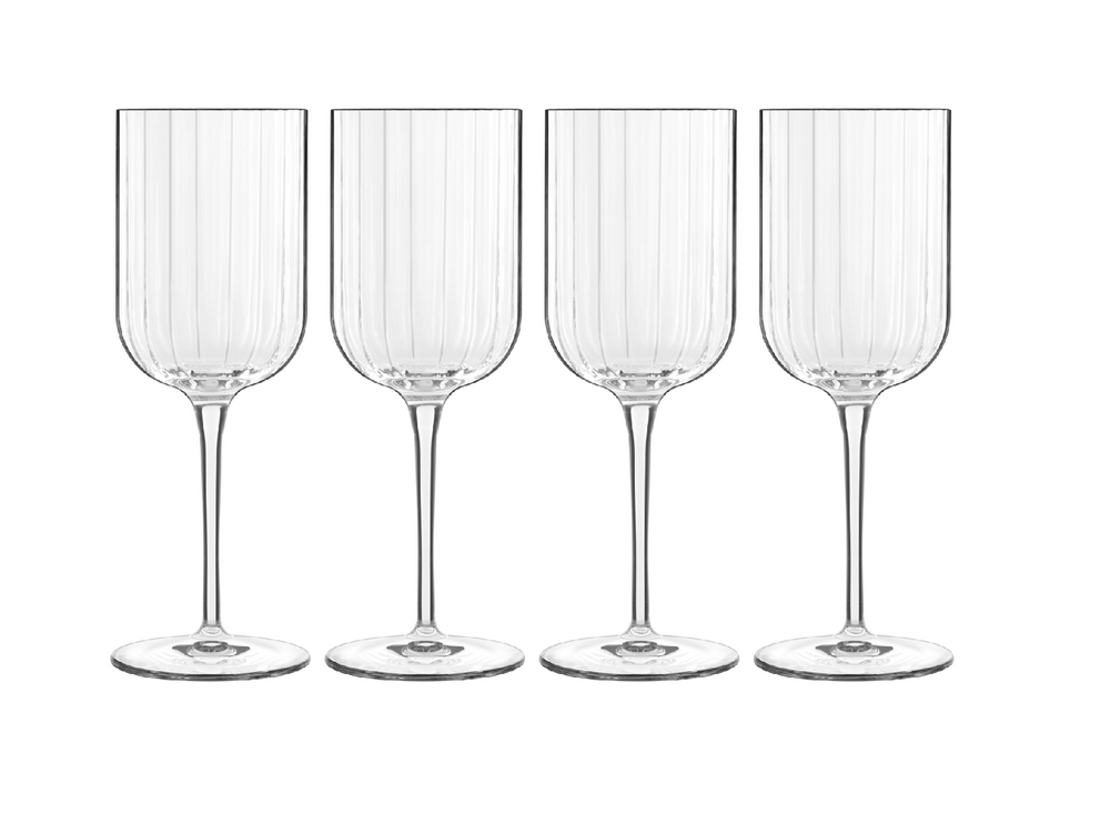 Luigi Bormioli White Wine Glasses - Bach - 280 ml - 4 pieces