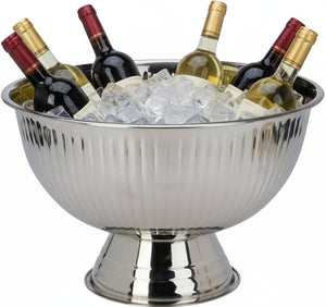 Cookinglife Champagne Bucket - Champagne Bowl - Chrome Stainless Steel ø 39 cm