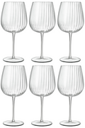 Luigi Bormioli Gin Tonic Glasses - Cocktail Glasses on Foot - Speakeasies - 750 ml - 6 Pieces