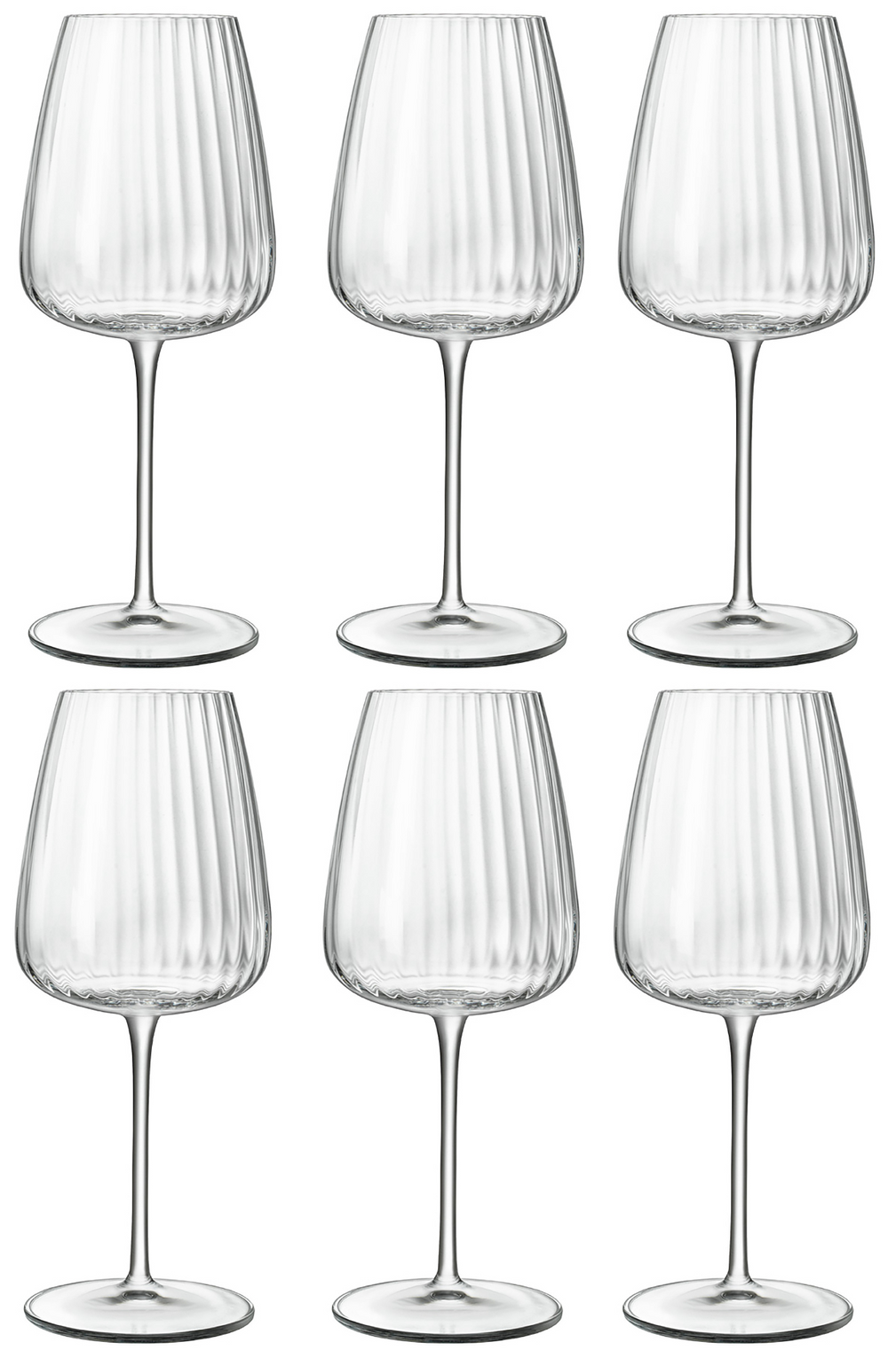 Luigi Bormioli White Wine Glasses - Speakeasies - 550 ml - 6 Pieces