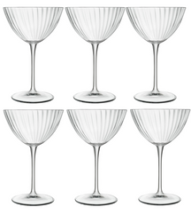 Luigi Bormioli Martini glasses - Cocktail glasses - Speakeasies - 220 ml - 6 Pieces