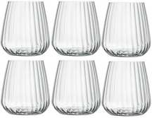 Luigi Bormioli Water Glasses - Tumblers - Speakeasies - 450 ml - 6 Pieces