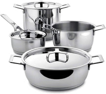 Alessi Cookware set Pots&Pans - AJM100S7 - 4 piece set - by Jasper Morrison