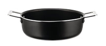 Alessi Casserole Pots&Pans - AJM102/24 B - Black - ø 24 cm / 3.4 liters - by Jasper Morrison