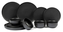 ASA Selection Tableware set Coppa Kuro - 12-piece / 4 people