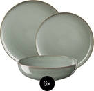 ASA Selection Tableware set Saisons - Eucalyptus - 18-piece / 6 people